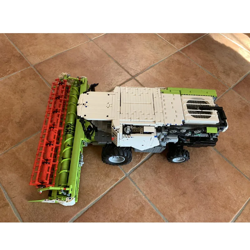 

MOC-71485 Classic Combine Farm Tractor Building Blocks Model 6965 PartsMOC Creative Boys Kids Birthday Building Blocks Toy