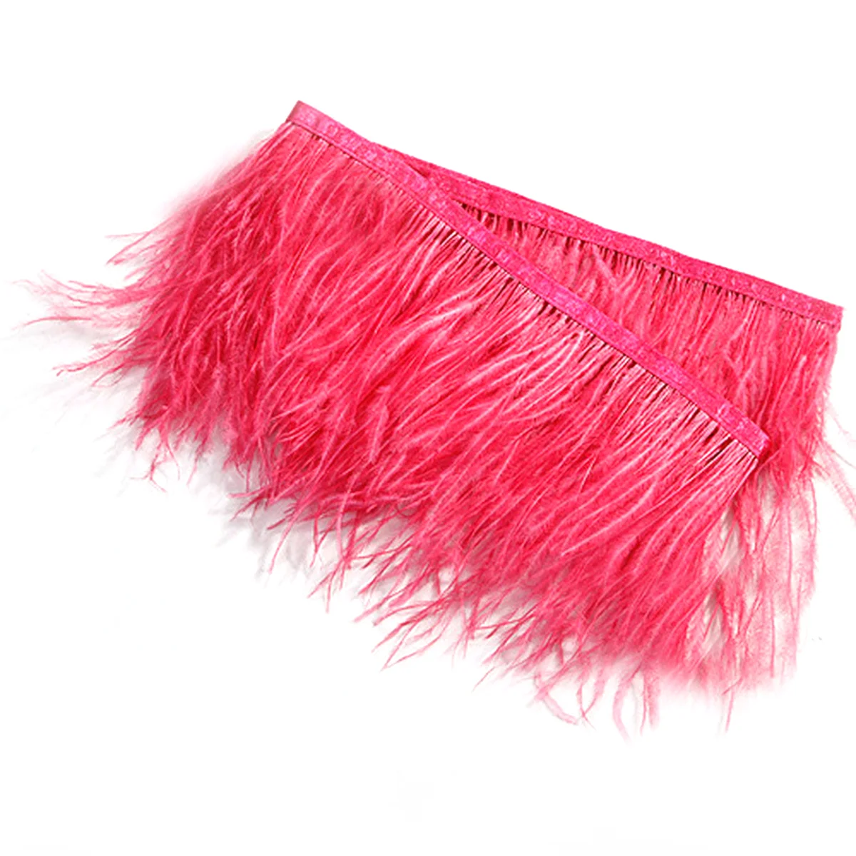 

Fringe for Dress Home DIY Ostrich Clothing Accessories Crafts Feathered Trim