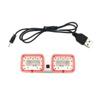 Syma X22 X22W USB Charger RC Quadcopter Drone Spare Parts 3.7V 400mAh Battery 2in1/1to2 Charging Box