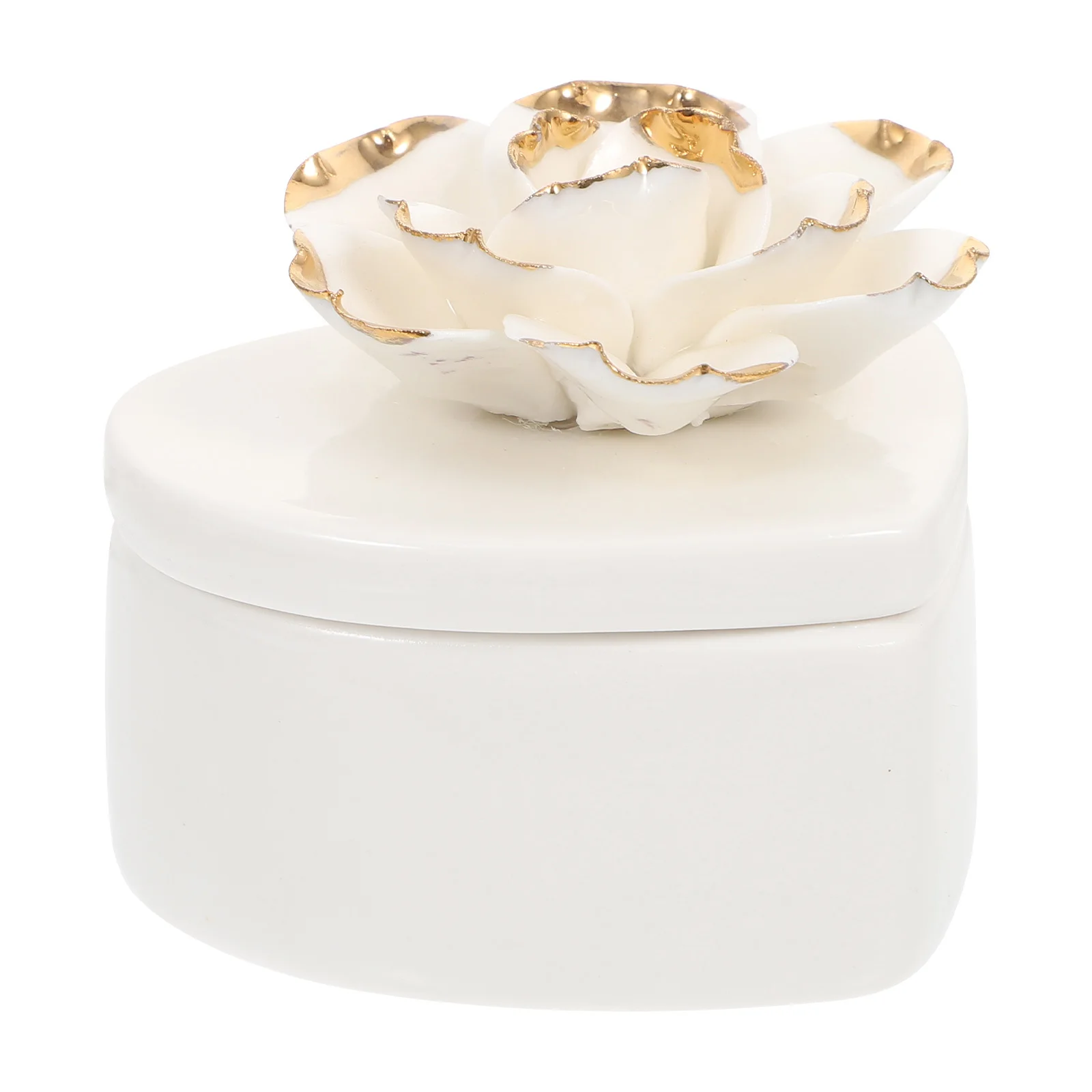 

Premium Heart-Shaped Ceramic Gift Box Lightweight Chic Design Ideal for Gift Packing Party Favors Candy Jewelry Storage Solution