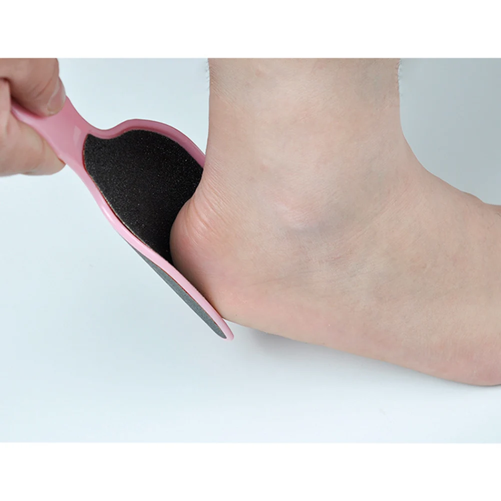 

3pcs Double-Sided Foot Files Premium Pedicure Tool Ergonomic Handle Reusable Dead Skin Remover For Callus Removal (3 Colors)