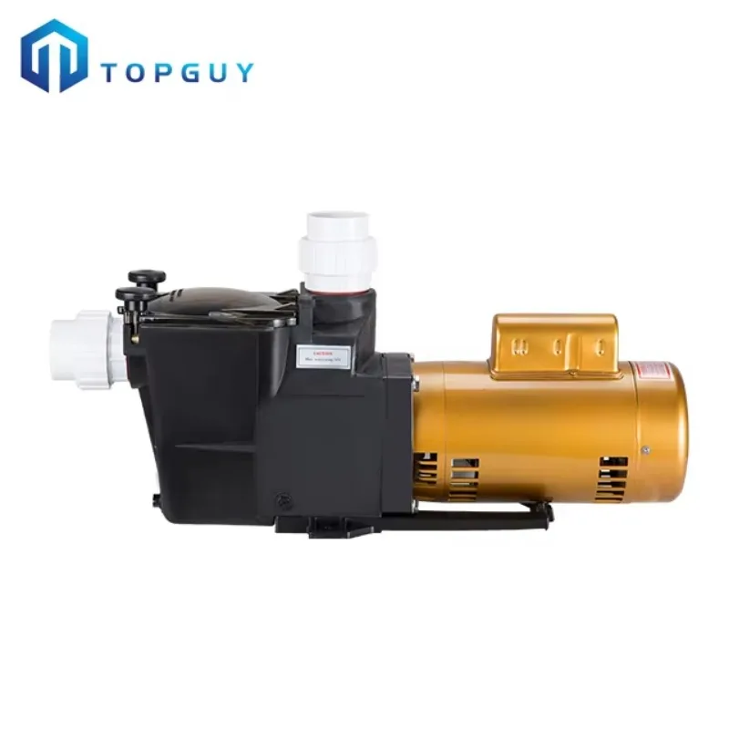 Gold Color SP 220V 50HZ 2.0HorsePowerSingle-Phase Water Pump For Swimming Pool Sauna Filtering Durable Engineering Plastic