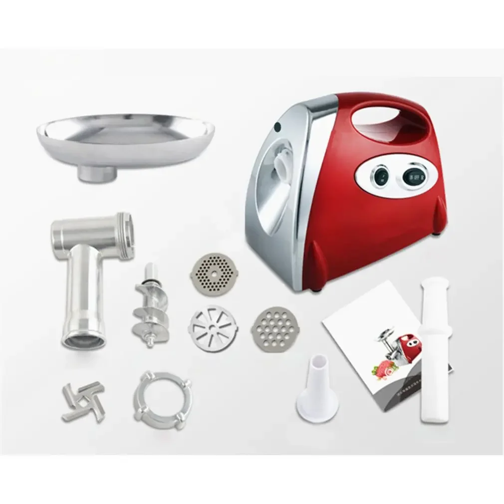 

2800W Stainless Steel Electric Meat Grinder: Powerful Sausage Stuffer and Mincer for Kitchen