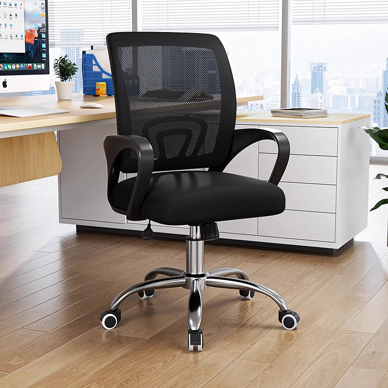 

Nordic Support Office Chair Wheels Modern Cheap Mesh Study Office Chair Relaxing Comfortable Sedia Da Scrivania Home Furniture