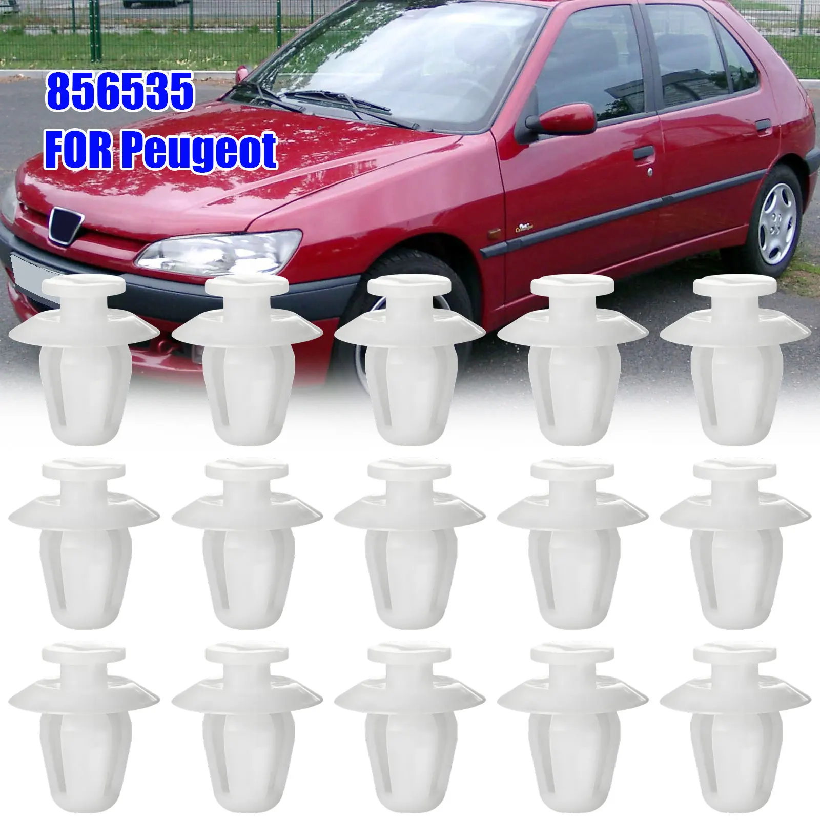 

Side Body Moulding Strip Trim Clip Door Moulding Trim Fasteners FOR Citroen C2 C5 C6 Peugeot 206 306 307 406 407 Partner 856535