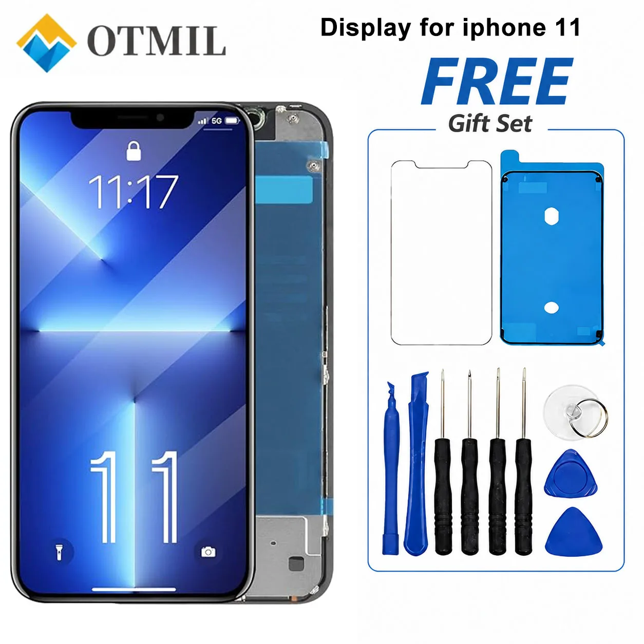 OEM Display Genuine LCD For iPhone 11 A2111 A2223 A2221 Touch Screen Digitizer Screen Replacement For iPhone 11 Screen + Tools