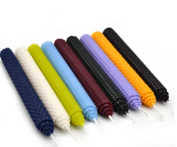 2pcs/lot Pointed candle,,beeswax,Honeycomb Candles,Prayer candles,20x2.2cm