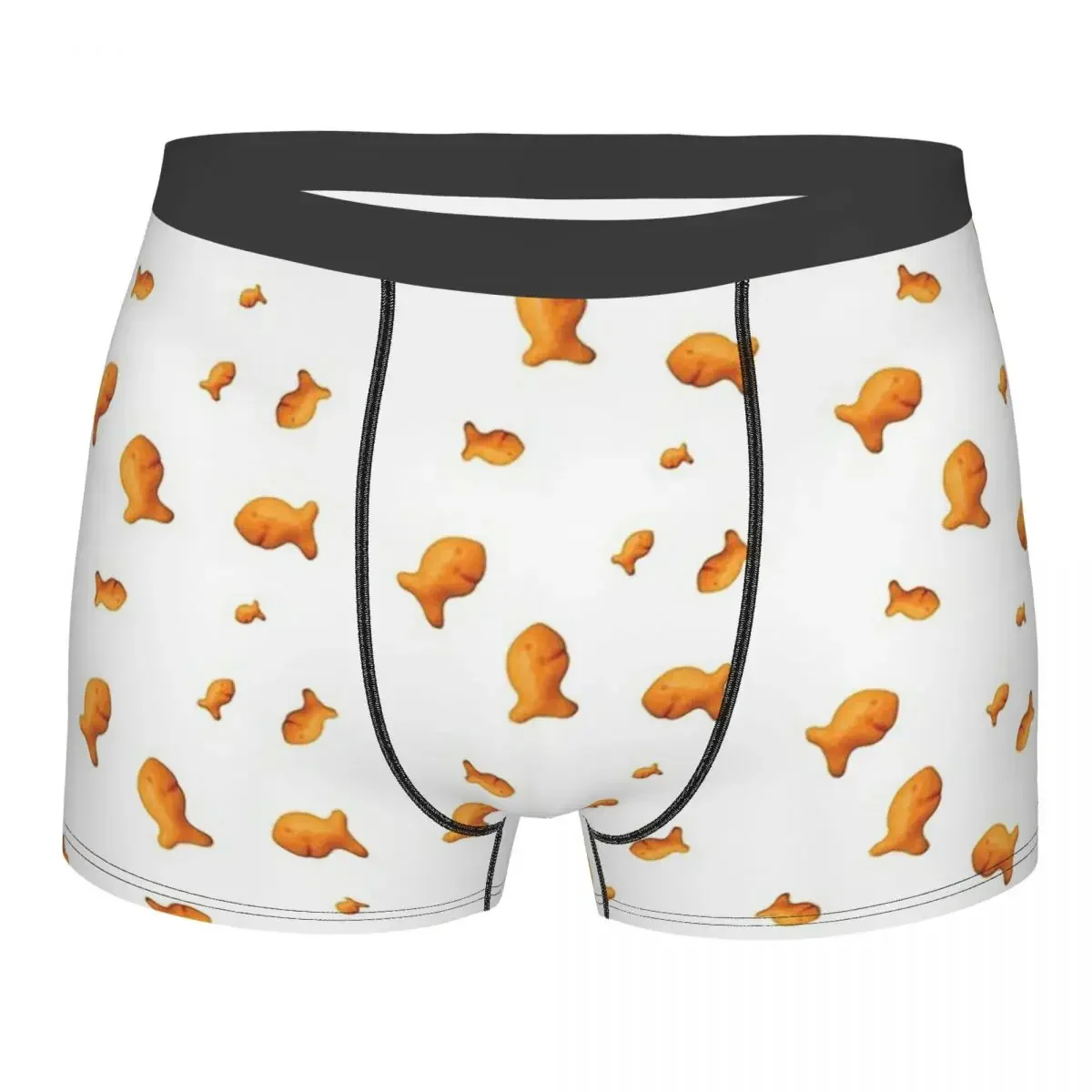 

Goldfish Scattered Underpants Homme Panties Male Underwear Ventilate Shorts Boxer Briefs