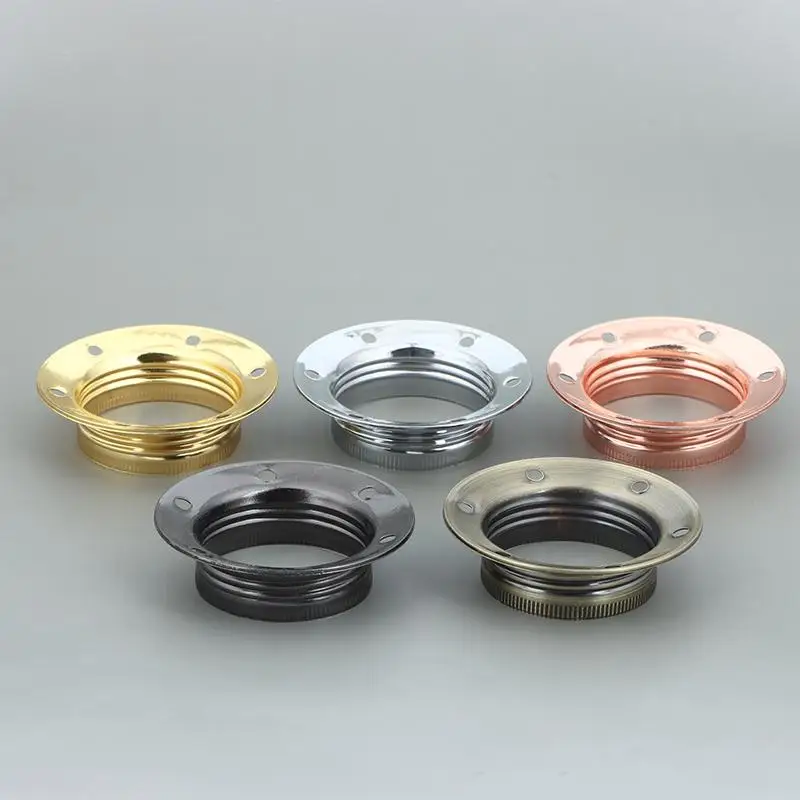 E27 E26 Vintage Industrial Pendant Light Socket Heat Resistant Screw Adapter DIY Lamp Base for Home Cafe Bar Decor