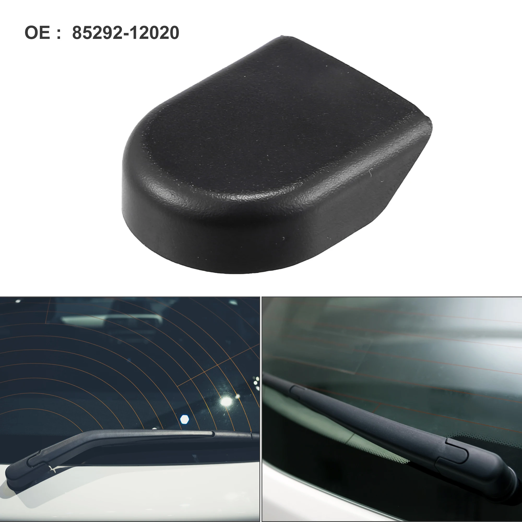 Uxcell 85292-12020 Rear Windshield Wiper Arm Nut Cover Cap for Toyota Celica Corolla for Toyota RAV4 for Toyota Supra