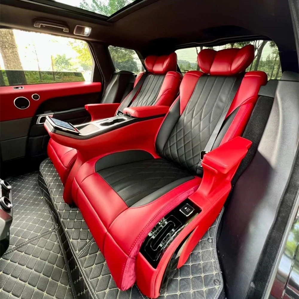 Aviation Seat Car Seat Range Rover Sport Durable and Easy to Install Leather Car Interior Rear Seats Automobile Modification