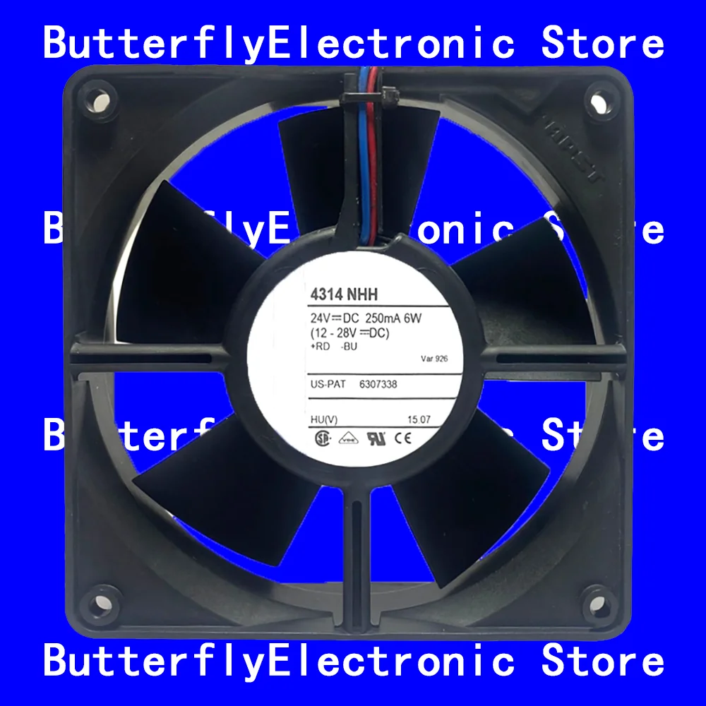 

НОВЫЙ ОРИГИНАЛЬНЫЙ ВЕНТИЛЯТОР 4314NHH 4314 NHH 24 В постоянного тока 6 Вт 12032 12 СМ 120*120*32 ММ