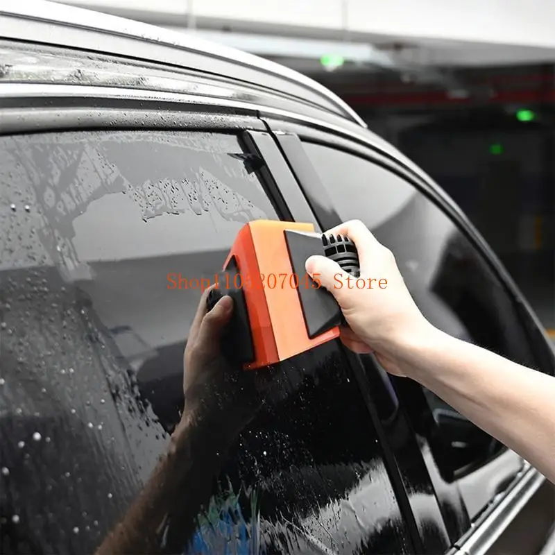 37cd Scraper Soft Silica Rubber Squeegee Tint Tool Glass Water Wiper Car Styling Sticker Accessory Window Film Card Squeegee