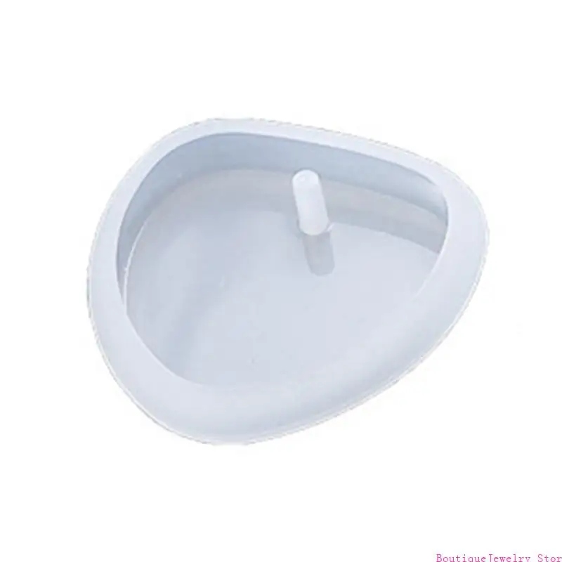 E1PE Geometric Hanging Pendant Mold UV Crystal Resin Perforated Silicone Mold