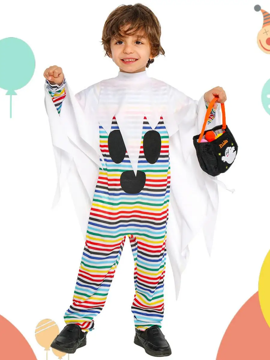 أزياء أداء الأطفال من Loween TriOrTreat، أزياء لعب الأدوار التأثيرية، مادة البوليستر، شركة المسرح الصينية التقليدية...