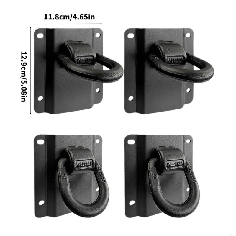 M76E 4-teiliges Befestigungsset für die LKW-Ladefläche mit D-Schlaufe, geeignet für den Laderaum von Pickups – Detail 6
