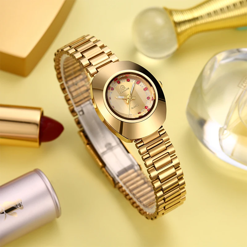 

Новые модные женские часы, лучший бренд, повседневные кварцевые часы, золотые водонепроницаемые часы из нержавеющей стали, женские и мужские часы, наручные часы, подарок