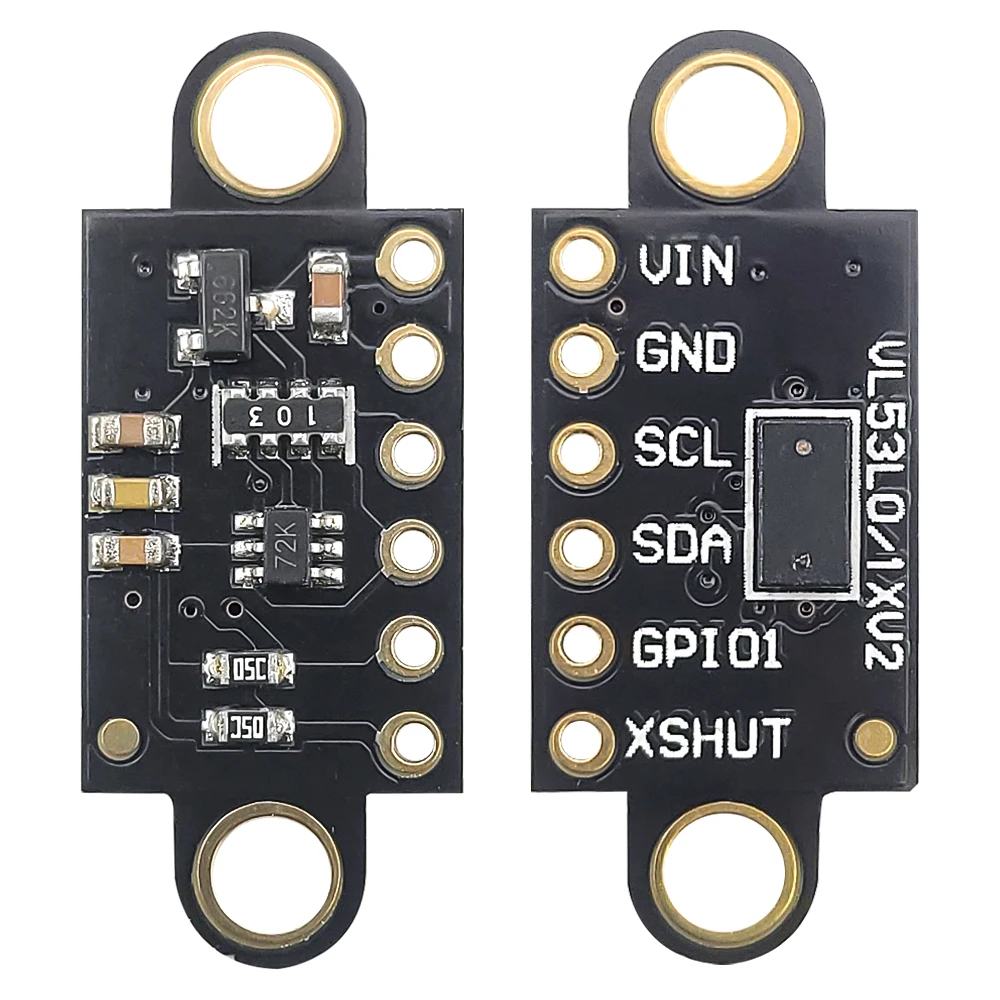 Laser Ranging Sensor Module GY-530 VL53L0X ToF Ranging for Time-of-Flight Distance I2C Output 2.8V-5V Power Supply