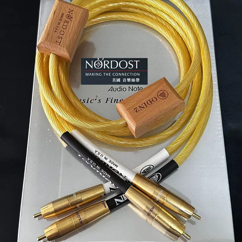 Nordost ODIN Gold RCA audio cable ODIN Gold XLR odin gold Reference interconnects RCA cable Audiophile for amplifier CD