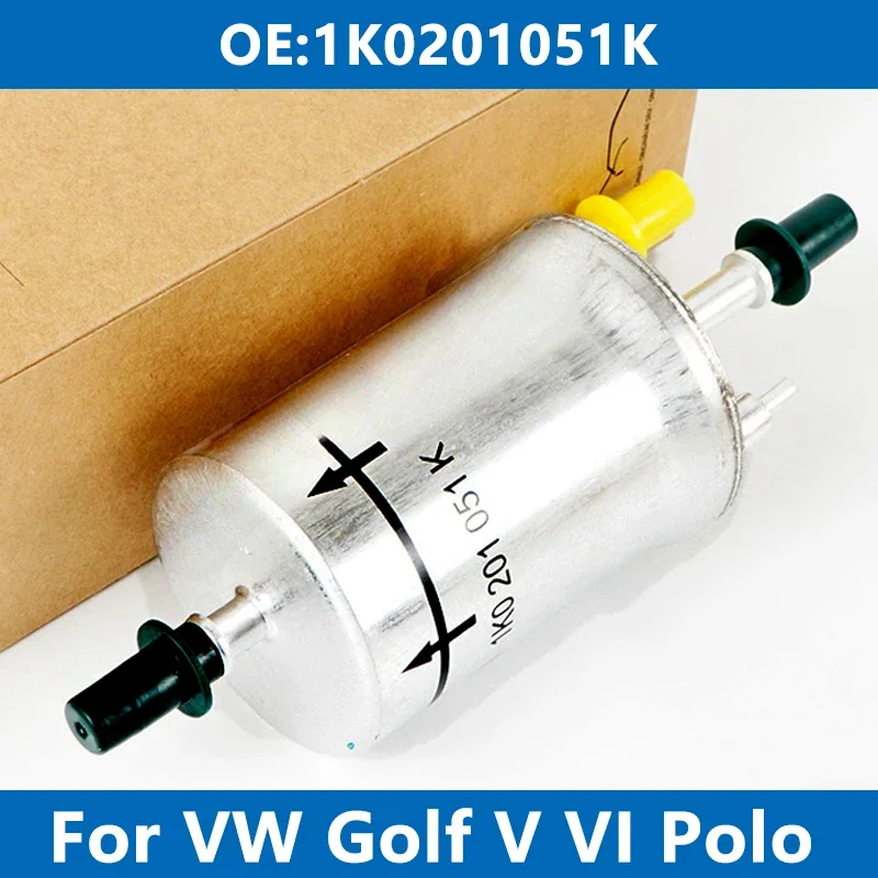 Car Fuel Filter Kit 1K0201051K For VW BEETLE CADDY EOS GOLF MK5 6 JETTA PASSAT B7 POLO TOURAN 1.2 1.4TSI 1.6 1.8 2.0T SEAT SKODA