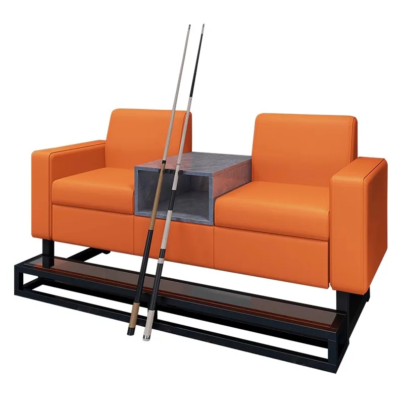 

&c Modern Metal High-Grade Double Billiards Sofa Commercial Furniture Watching Chair Billiard Hall Leisure Booth