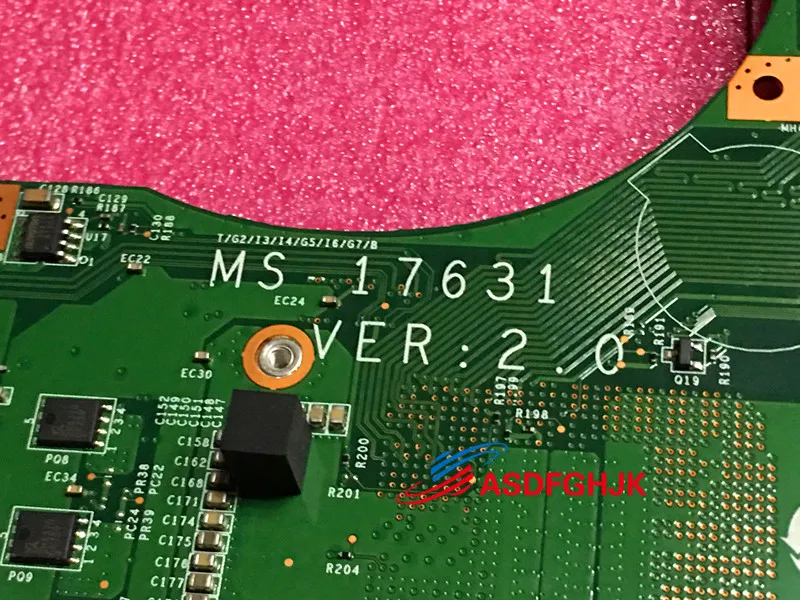 Original FOR Medion Erazer X7829 LAPTOP MOTHERBOARD GT70 MAINBOARD MS-1763 MS-17631 REV 2.0  Test OK