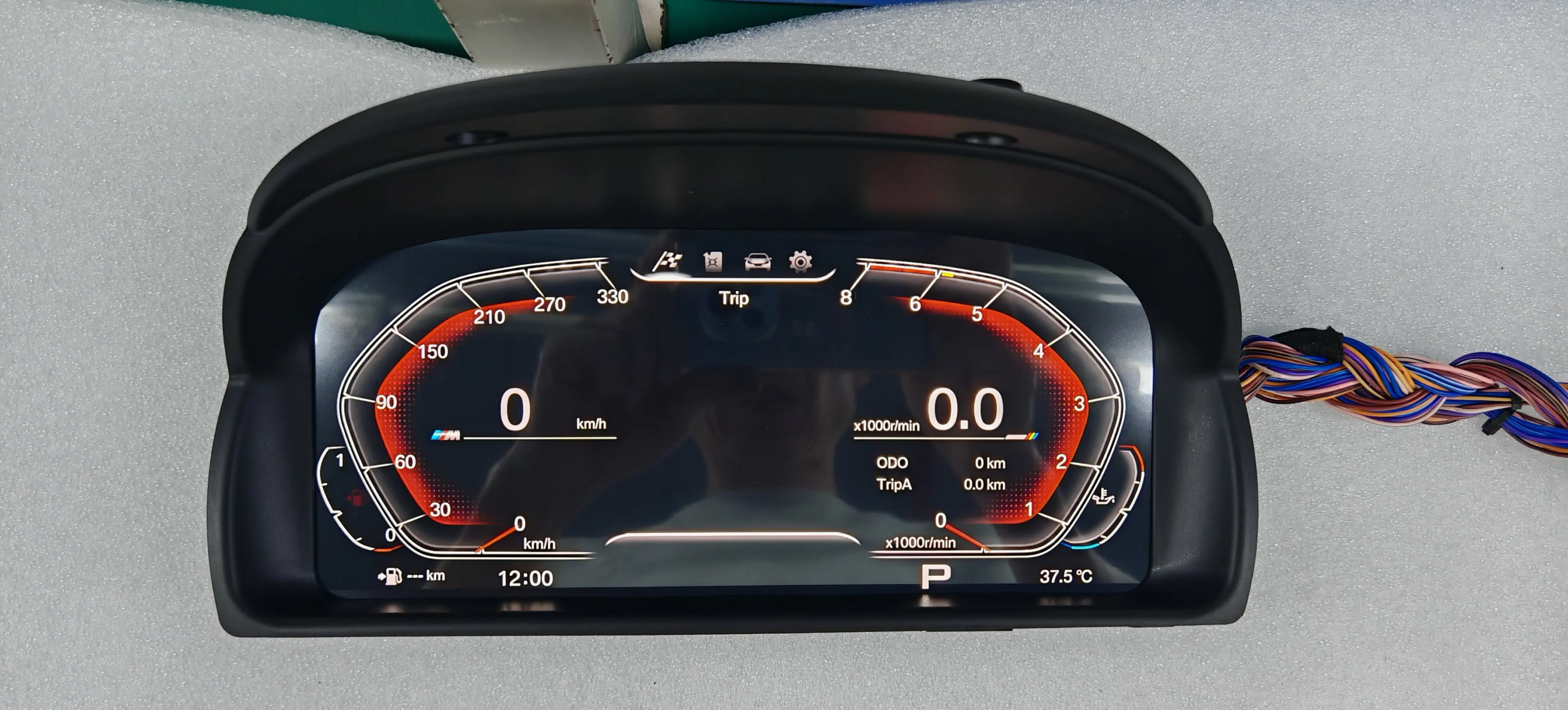 12.3 بوصة لسيارة BMW X1 F48 F49 F39 X1 E84 2016-2022 LCD لوحة القيادة عداد السرعة الرقمي لوحة العنقودية قمرة القيادة