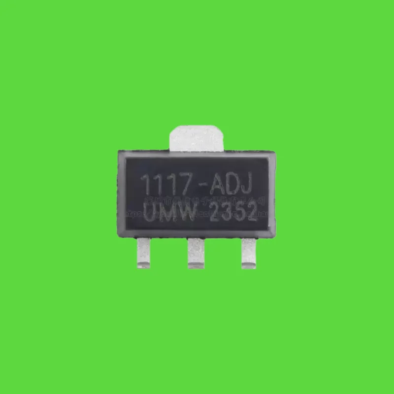 100 Break S/Original Genuine AMS1117-ADJS SOT-89 1A Linear Regulator