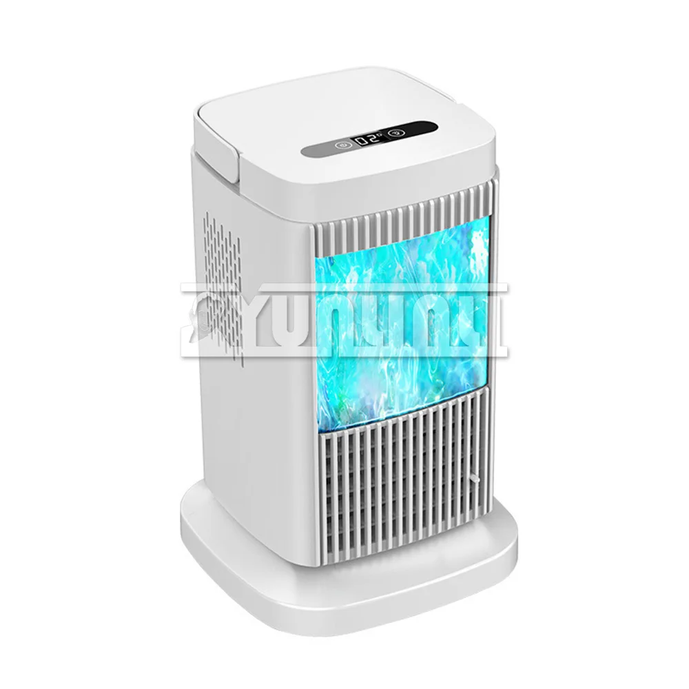 Ventilatore elettrico portatile Mini condizionatore d\'aria ventola di raffreddamento silenziosa domestica, aria condizionata senza aggiunta di acqua