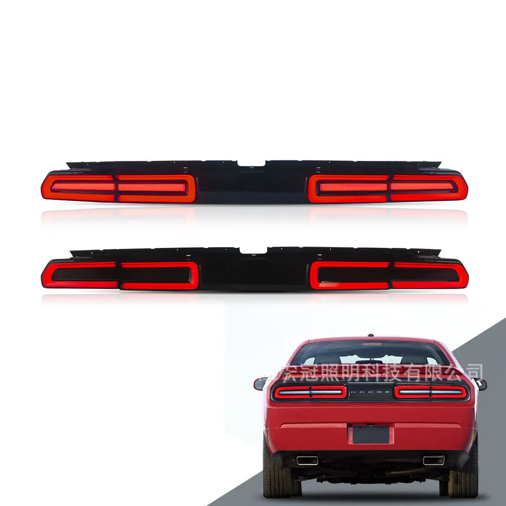 

Car Taillight Turn Signal Dynamic Assembly For DODGE Challenger 2008-2014 Smoked/Red White Brake Running Reverse Rear Lamp