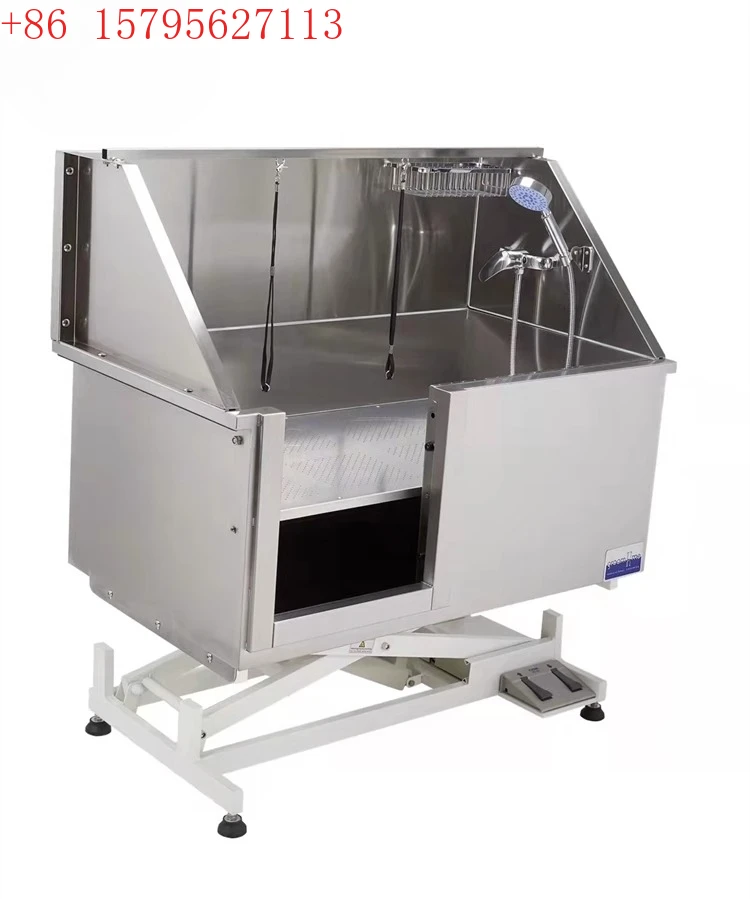 Yumei غسل الحيوانات الأليفة حمام سباحة للكلاب 304 حوض استحمام سميك من الفولاذ المقاوم للصدأ حوض استحمام متجر الحيوانات الأليفة حوض استحمام كبير #1