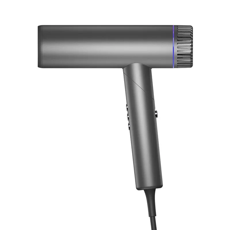 

High-speed brushless foldable hair dryer Negative ion constant temperature bladeless hair dryer High-speed high-power hair dryer