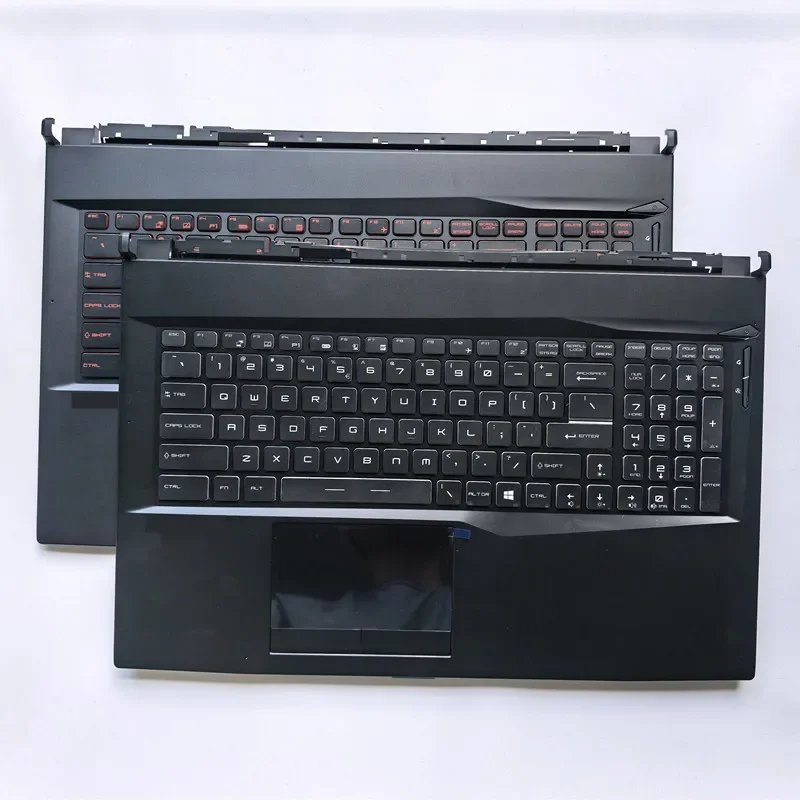Backlit US New laptop keyboard palmrest for MSI GL75 GP75 MS-17E2 MS-17E3 MS-17E5 MS-17E7