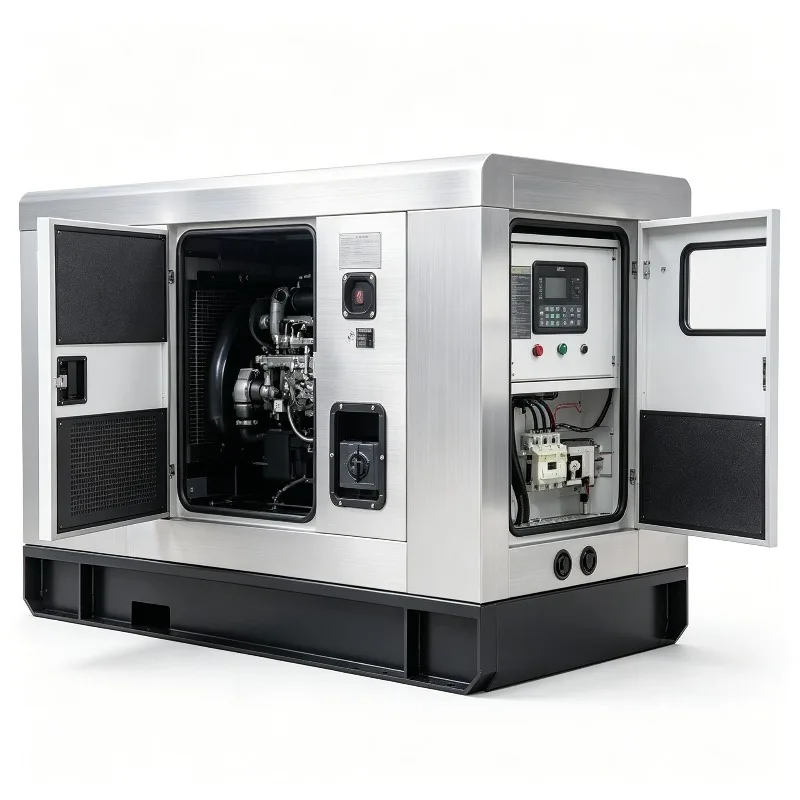 

15kva 20kva Diesel Generator Set Three Phase Automatic Industrial Genset Heavy Machinery Matching Construction Power