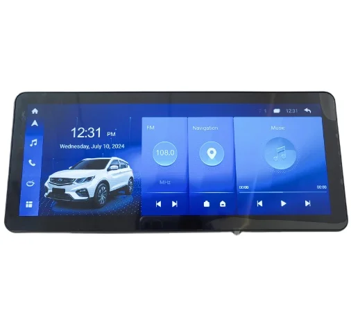 2026 12.3inch Android Car Stereo for Geely Coolray Binyue Belgee X50 2019-2023 Carplay DSP Multimedia Player Navigation Radio