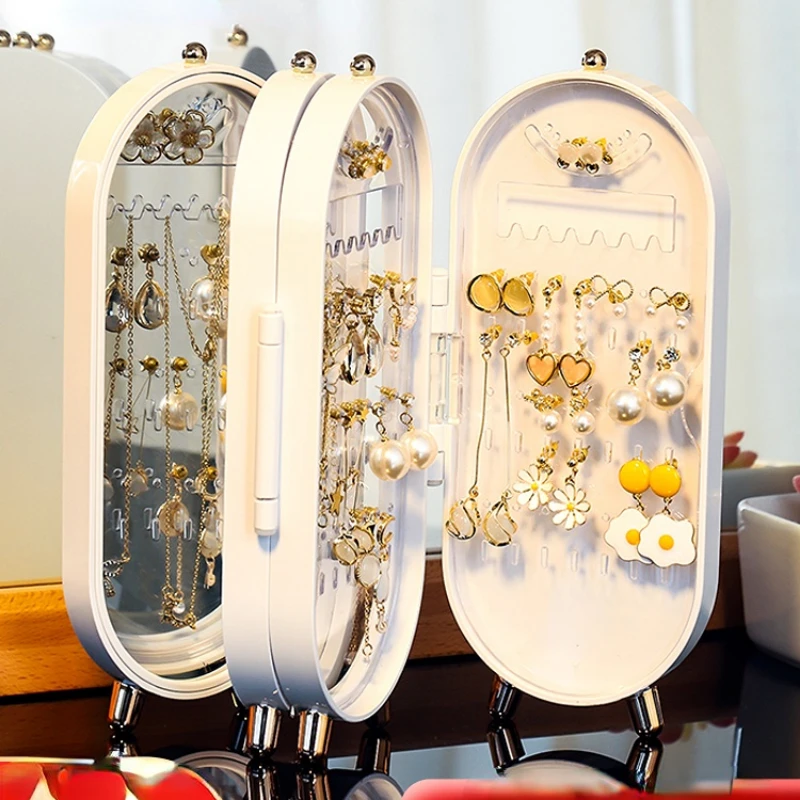 

Jewelry storage box earrings jewelry rack Earrings Earring Necklace home tidy up the display rack.