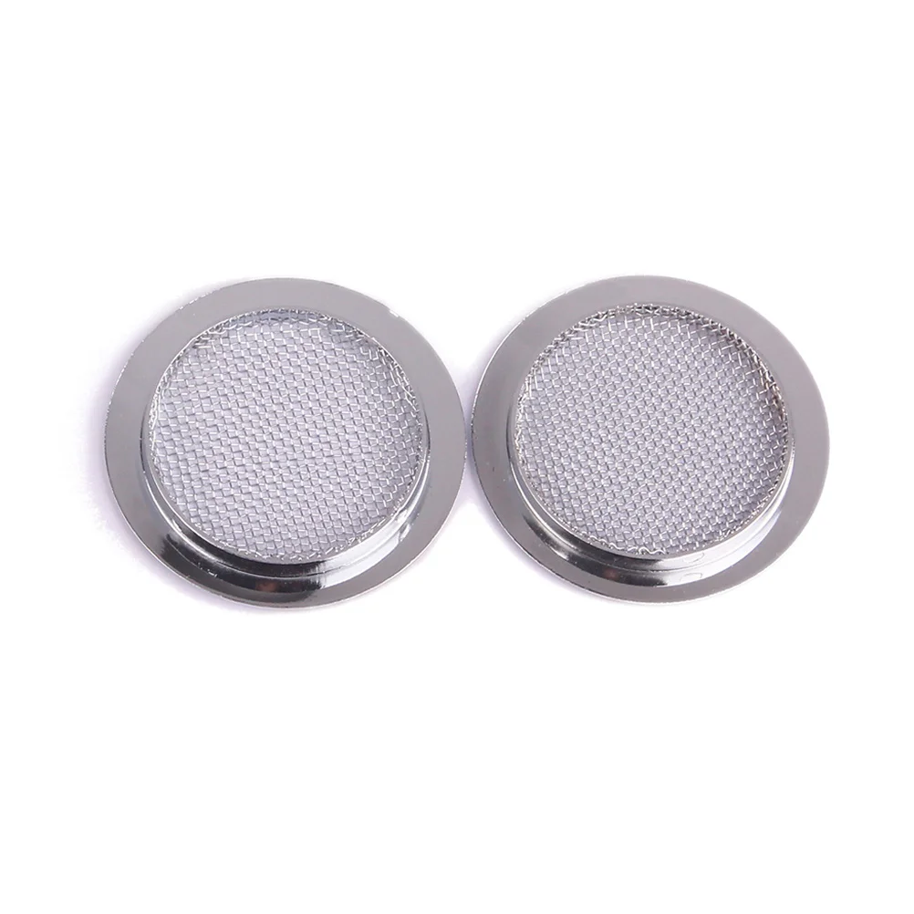 

Metal Round Cover For Guitar Resonator Silver 6X4.75X0.55M Solid Construction Sound Hole Insert Luthier Dobro Screened
