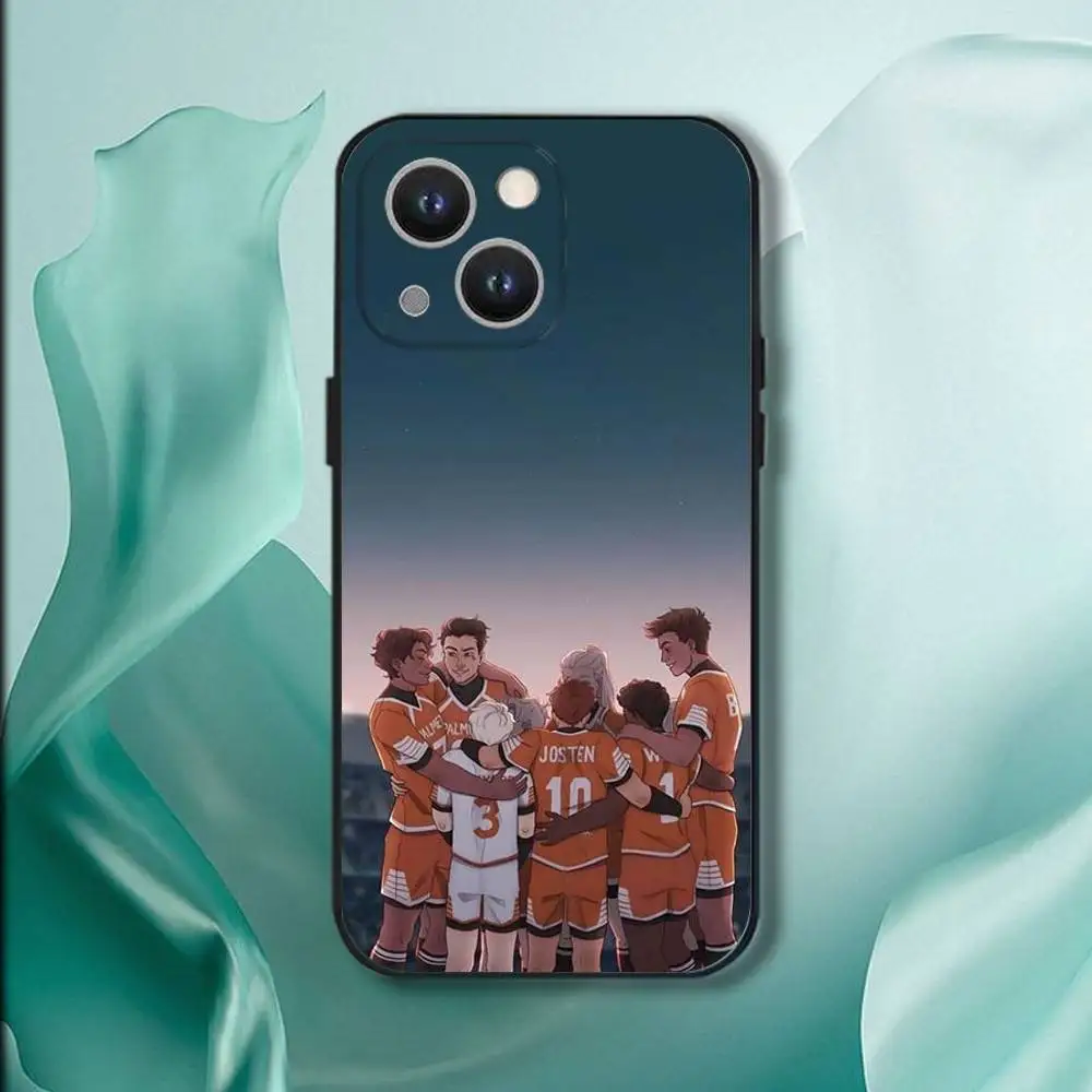 La funda de teléfono F-Foxhole Court AFTG para iPhone 17,16,15,14,13,12,11,Pro,XS,Max,XR,Plus,E,SE4,Mini cubierta suave negra