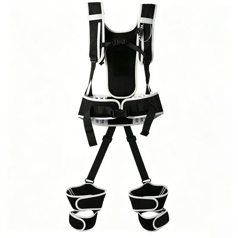Bionic Exoskeleton Adjustable Removable Cylinder Shoulder Waist Support Frame Aerospace Aluminum Alloy Provides 15kg Load