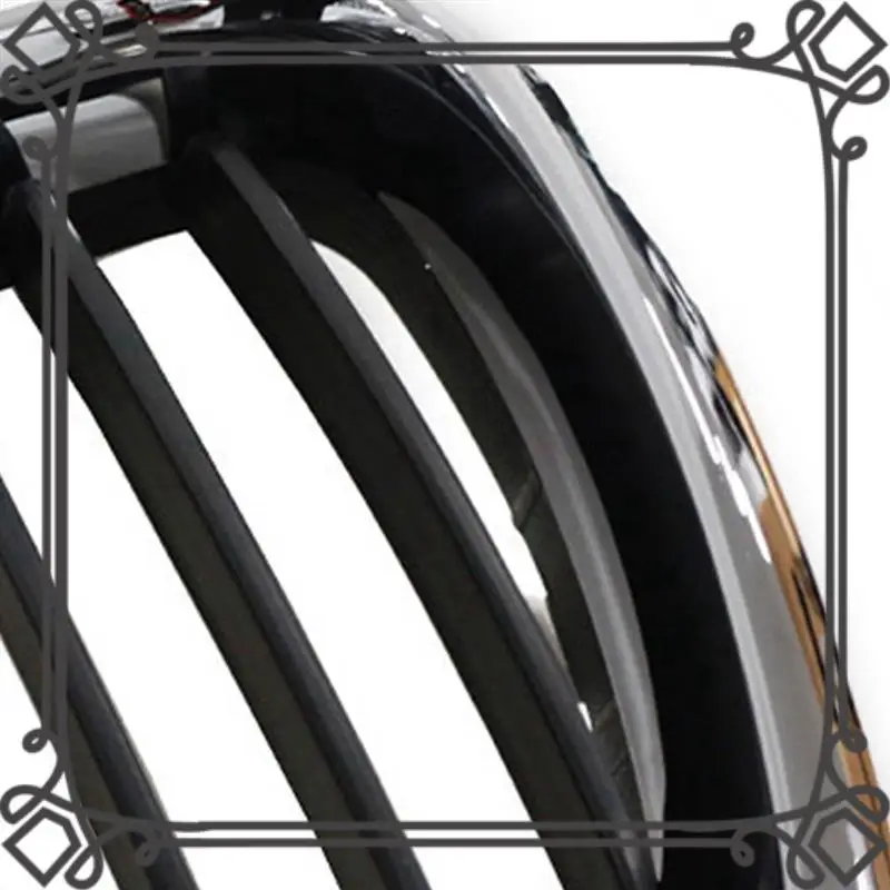 

Q2-Car Chrome+Matte Black Front Kidney Grilles For BMW E36 3 Series 328I 1997-1999 51138195151, 51138195152