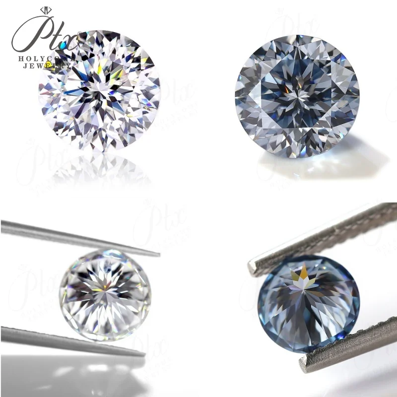 

Plum Blossom Cut Moissanite Brilliant Offering Exceptional Fire and Clarity Ideal for Elegant Jewelry Making and Gift Designs