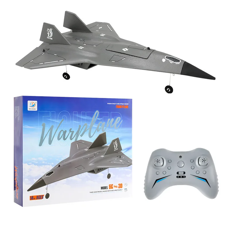 New Fx9672 Remote Controlled Aircraft Four Channel Sr72 Future Fighter Dual Channel Glider Fixed Wing Model Aircraft Kids Toy