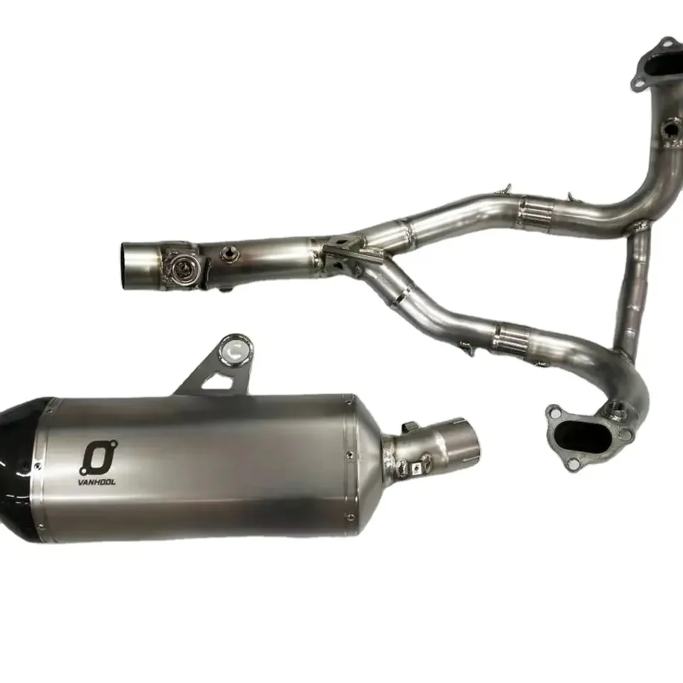 

FBVV Titanium Motorcycle Exhaust Muffler Pipe System Parts Fits R1250GS