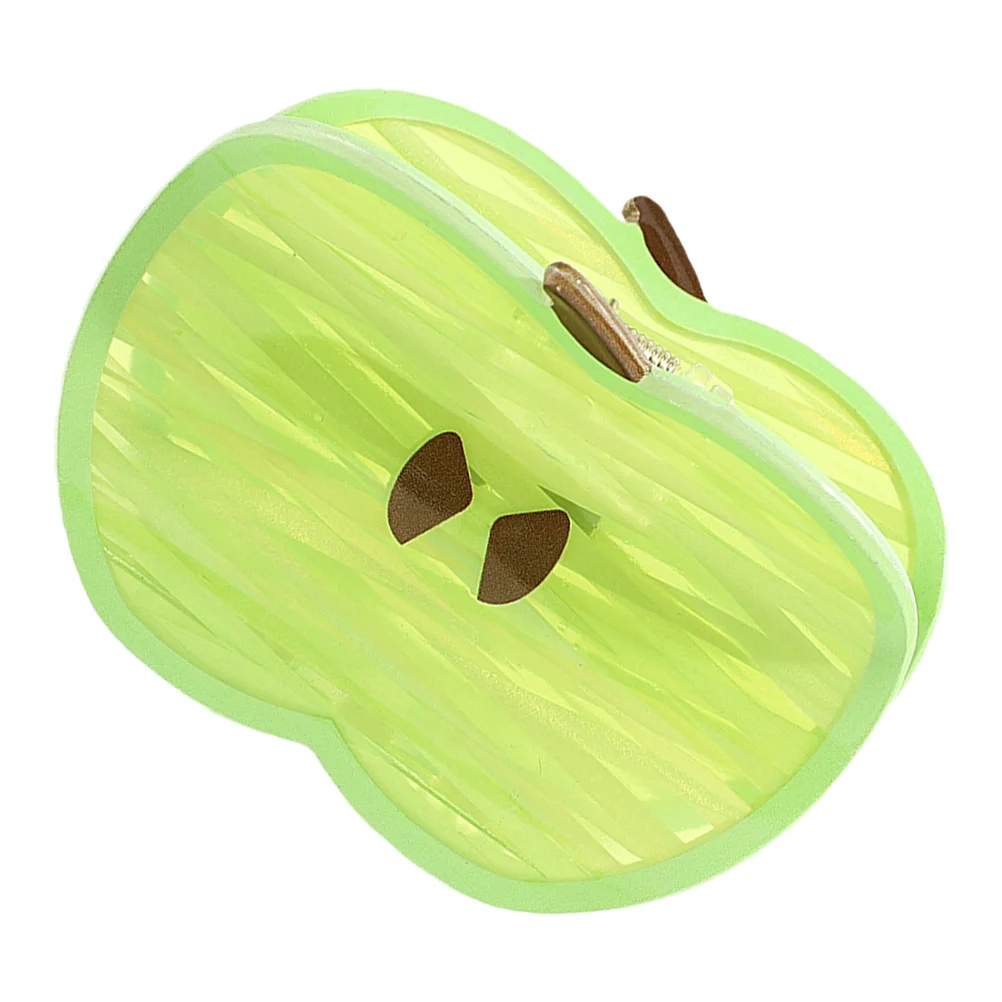 Green Apple Hairpin Small Clips for Women Thin Claw Cute Thick Accessories Jewelry