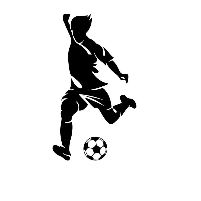 

Car Stickers Funny Sports Football Pattern Car Decoration Stickers Creative Waterproof Suitable for Various Models, 15cm*8cm