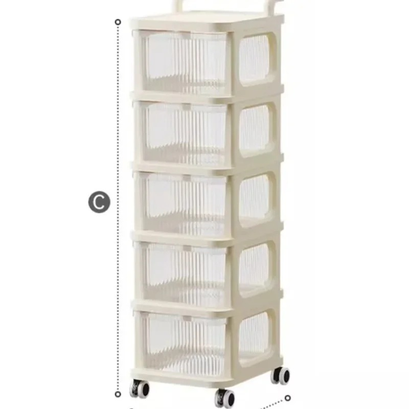 Barber Delivery Cart Professional Beauty Salon Furniture Aesthetic Storage Trolley Rolling Tray Hairdressing Makeup Carrito image 6