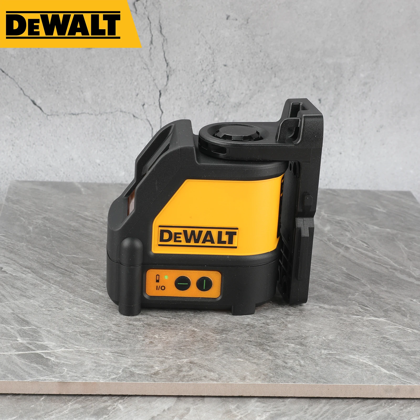 Dewalt-充電式ポータブルレーザーレベルツール,自動アライメント,高精度,緑色光,2ライン,dw088cg