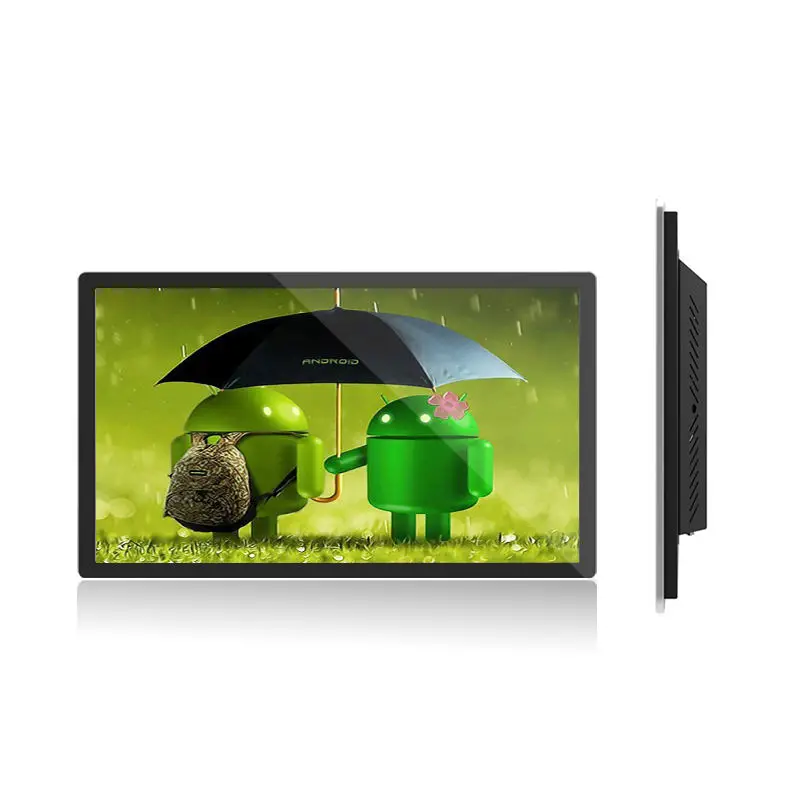 HUILAN 27-Inch HD Capacitive Touch Monitor 4K Desktop Computer AIO PC Industrial Computer Accessories