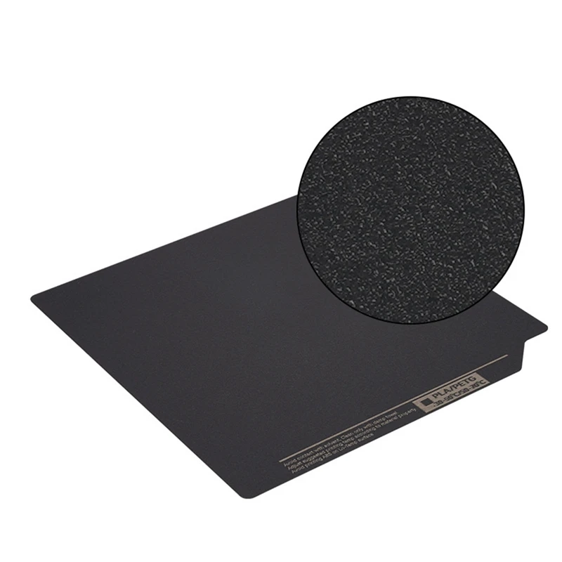 3D Printer Building Plate For Bambu Lab A1/X1/PLP/S 257X257mm Double Side Polyurea Sheet Spring Steel Sheet Heat Bed, Durable