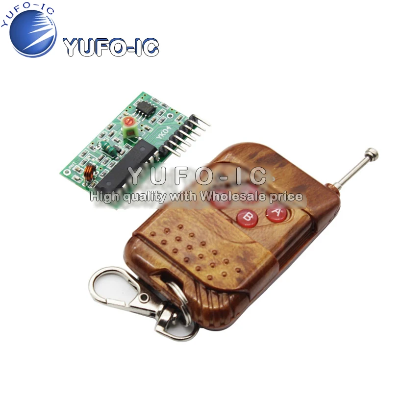 2262/2272 Suite M4 Four Channel Wireless Remote Control Receiving Plate With Four Key Wireless Remote Control